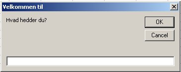 Excel VBA kursus - brug af inputbox - fjernundervisning
